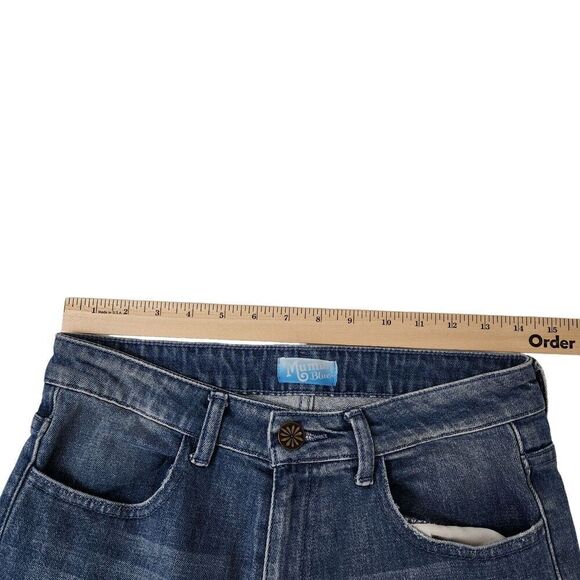 Show Me Your MuMu High Rise Blue Jeans - Picture 12 of 14